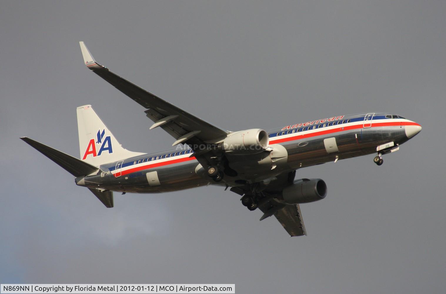 N869NN, 2011 Boeing 737-823 C/N 40764, American 737-800