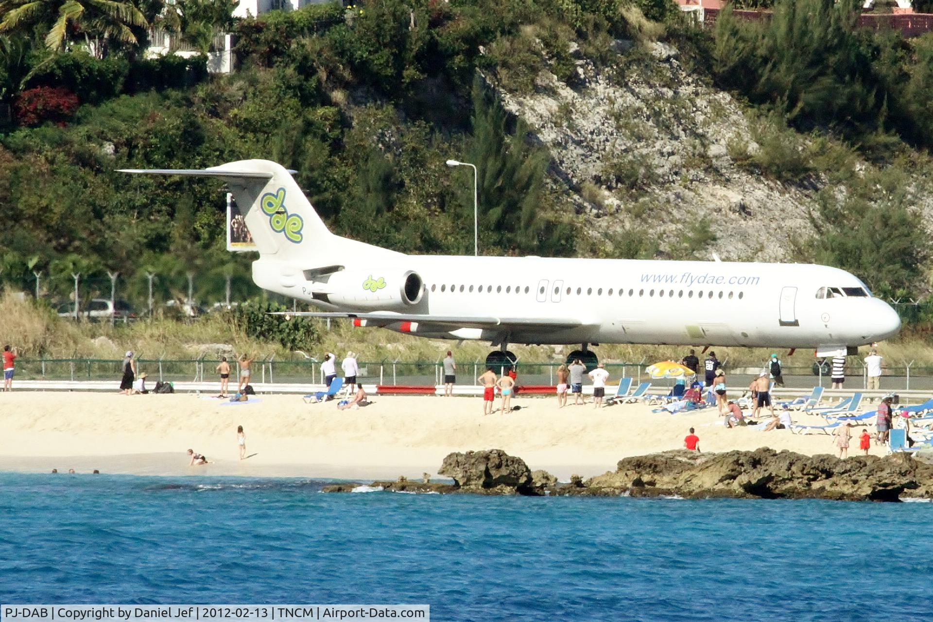PJ-DAB, 1991 Fokker 100 (F-28-0100) C/N 11331, PJ-DAB