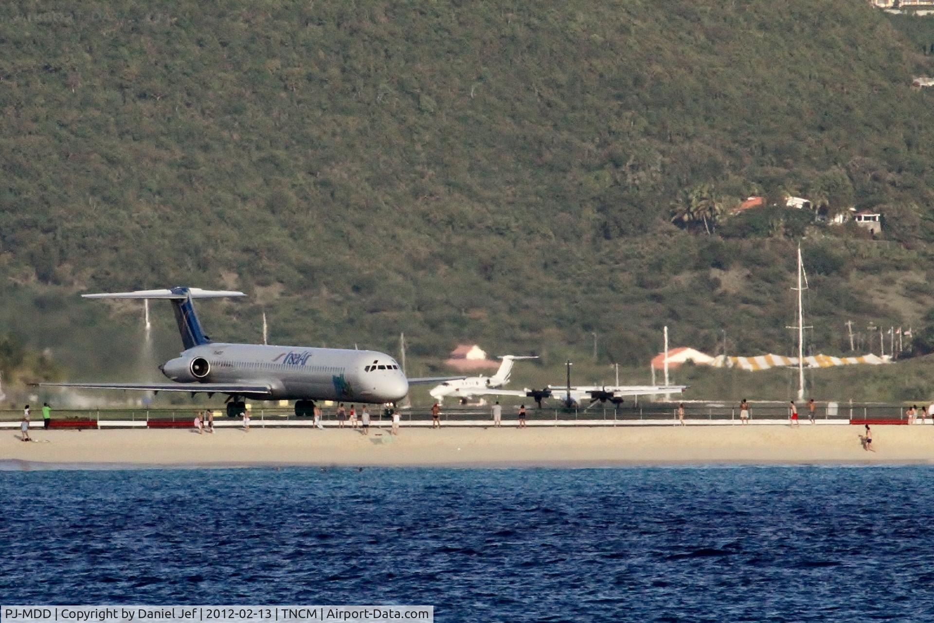 PJ-MDD, 1990 McDonnell Douglas MD-82 (DC-9-82) C/N 49972, PJ-MDD
