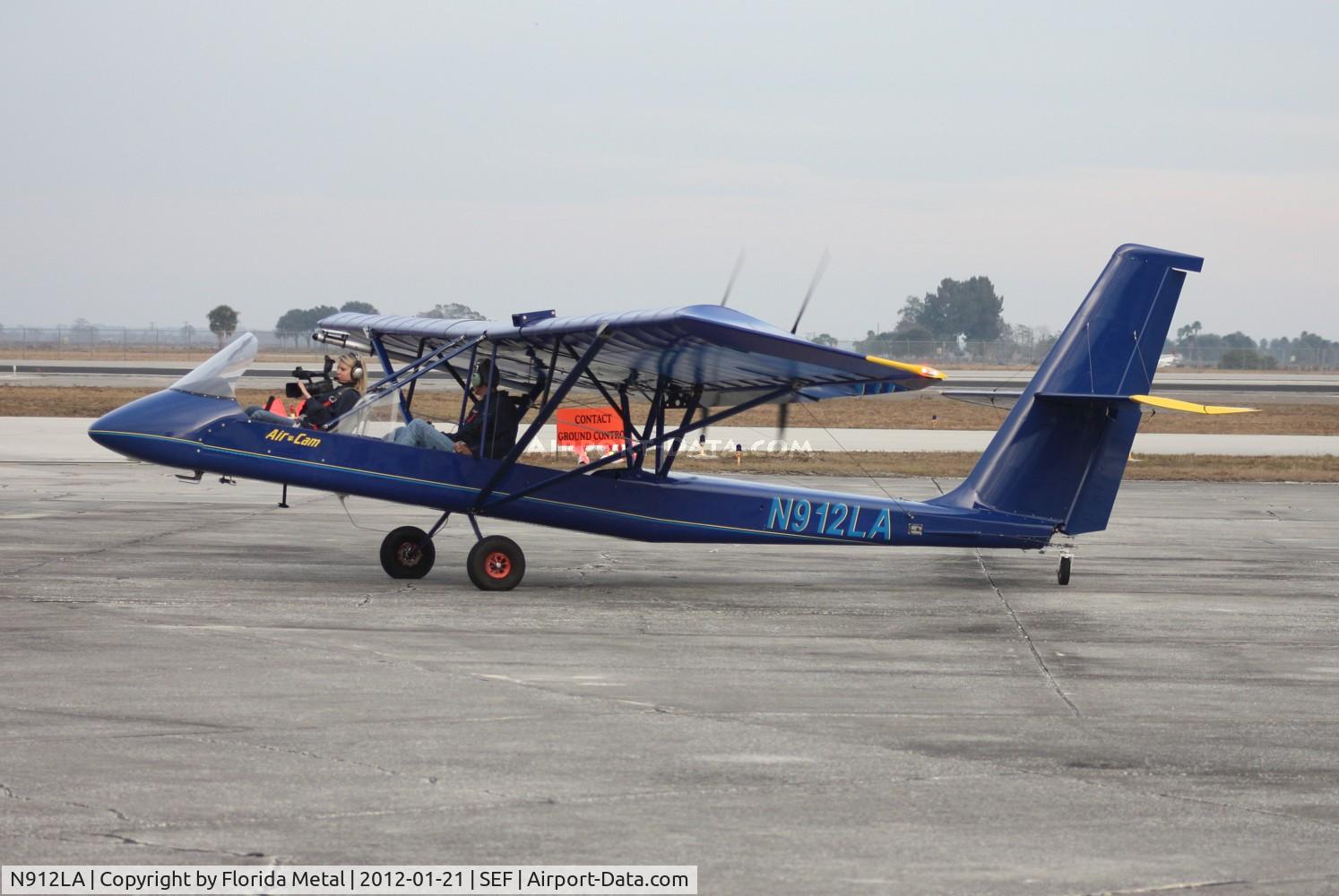 N912LA, Lockwood Aircam C/N AC138, Aircam