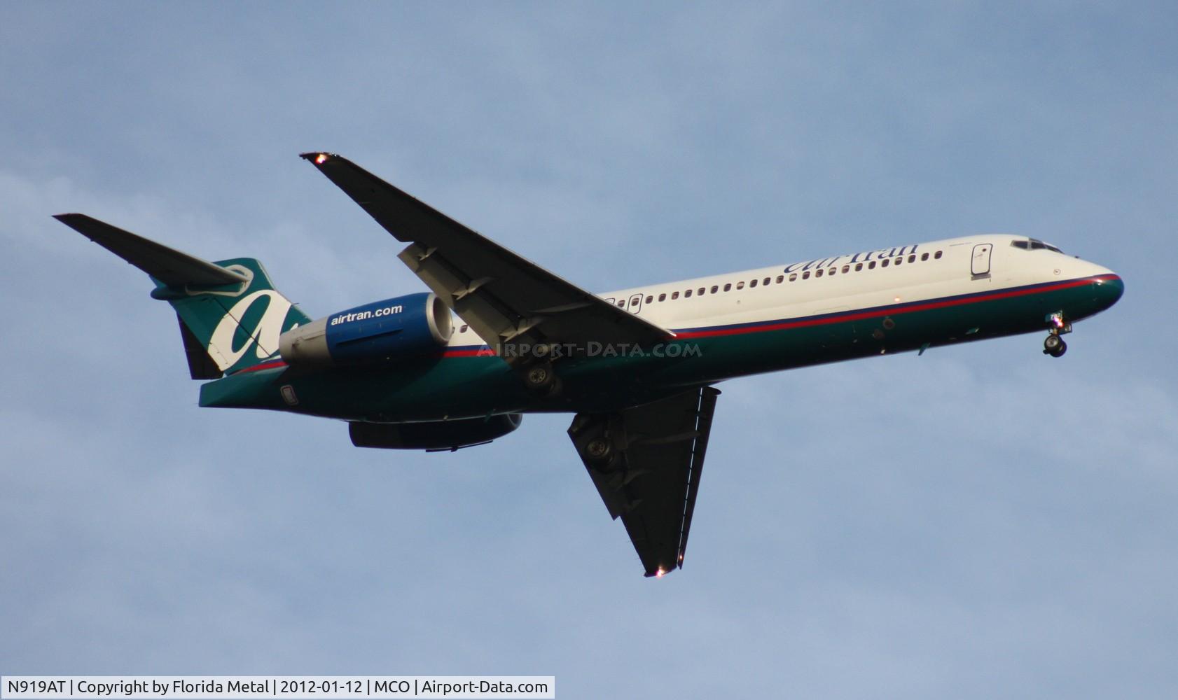 N919AT, 2001 Boeing 717-200 C/N 55084, Air Tran 717
