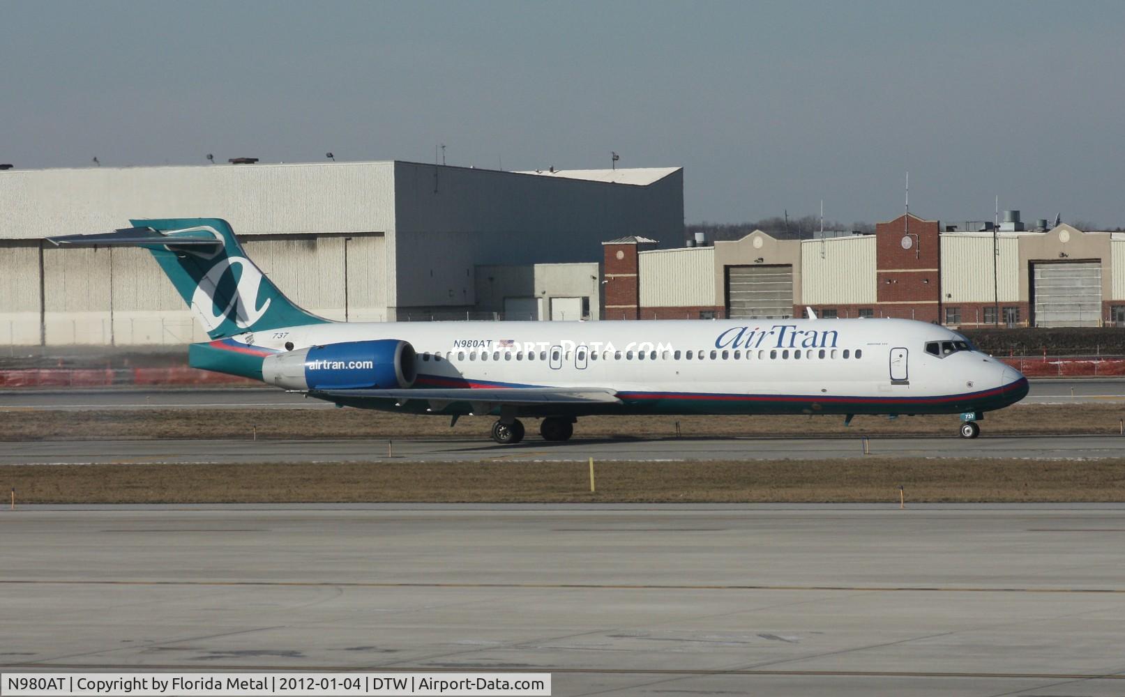 N980AT, 2002 Boeing 717-200 C/N 55039, Air Tran 717
