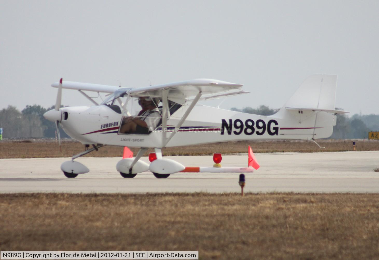 N989G, 2007 Aeropro Eurofox LSA C/N 224 07, Eurofox LSA