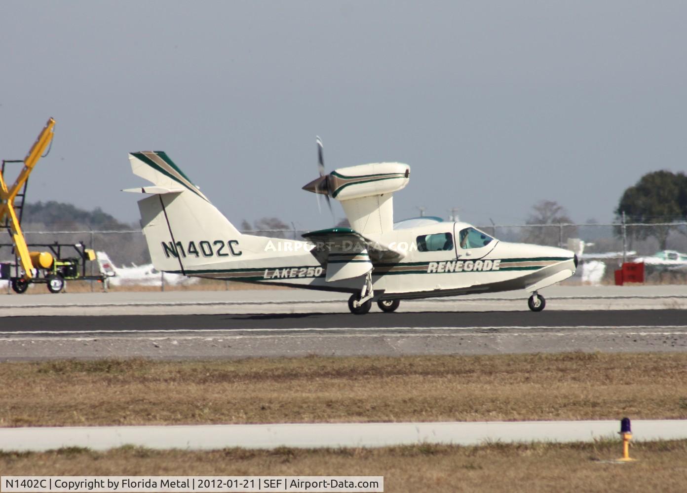 N1402C, 1984 Aerofab Inc Lake LA-4-250 C/N 15, Lake LA-4