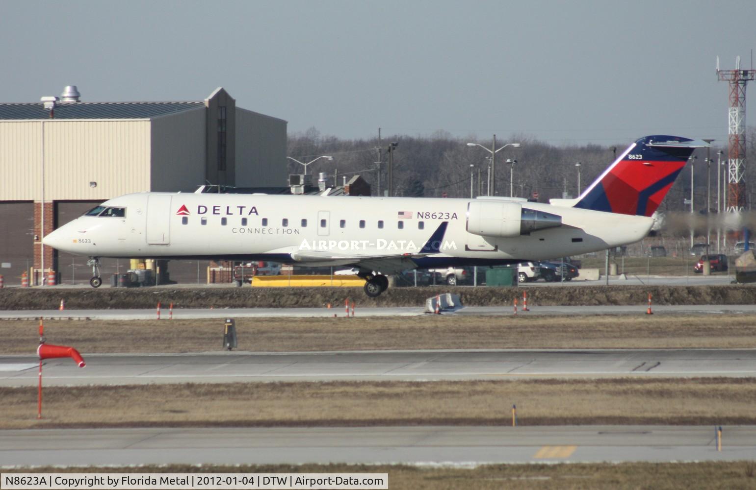 N8623A, 2002 Bombardier CRJ-200LR (CL-600-2B19) C/N 7623, Pinnacle CRJ-200