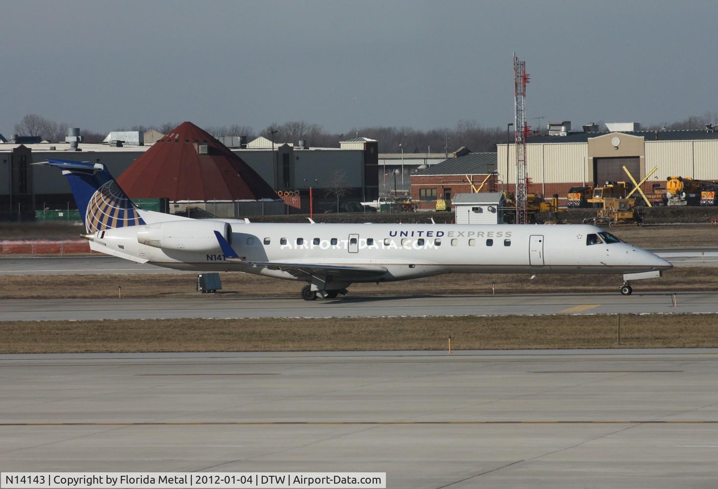 N14143, 2003 Embraer ERJ-145XR (EMB-145XR) C/N 145739, United Express E145XR