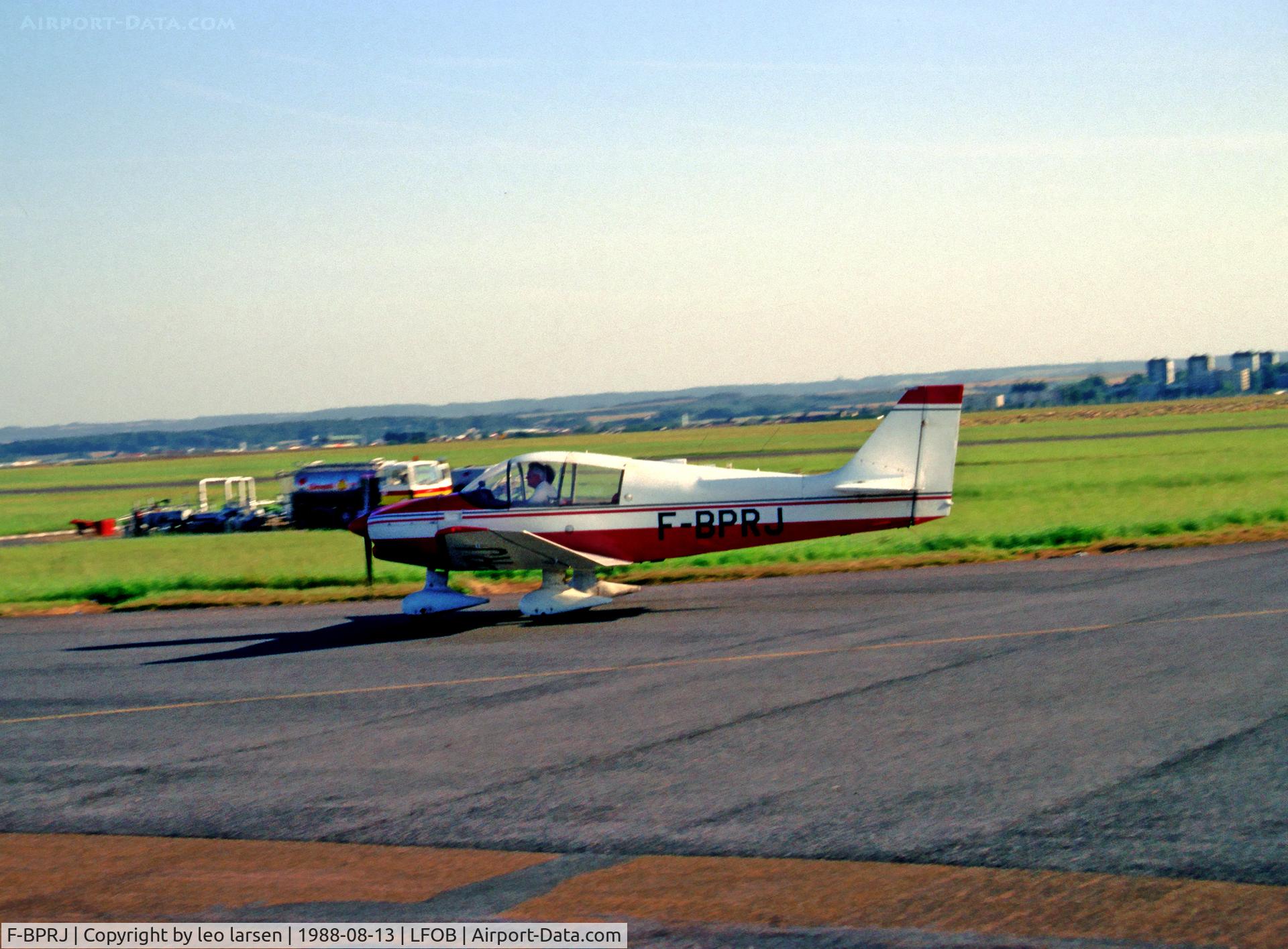 F-BPRJ, CEA DR 315 C/N 318, bva Beauvais (Paris) 13.8.88