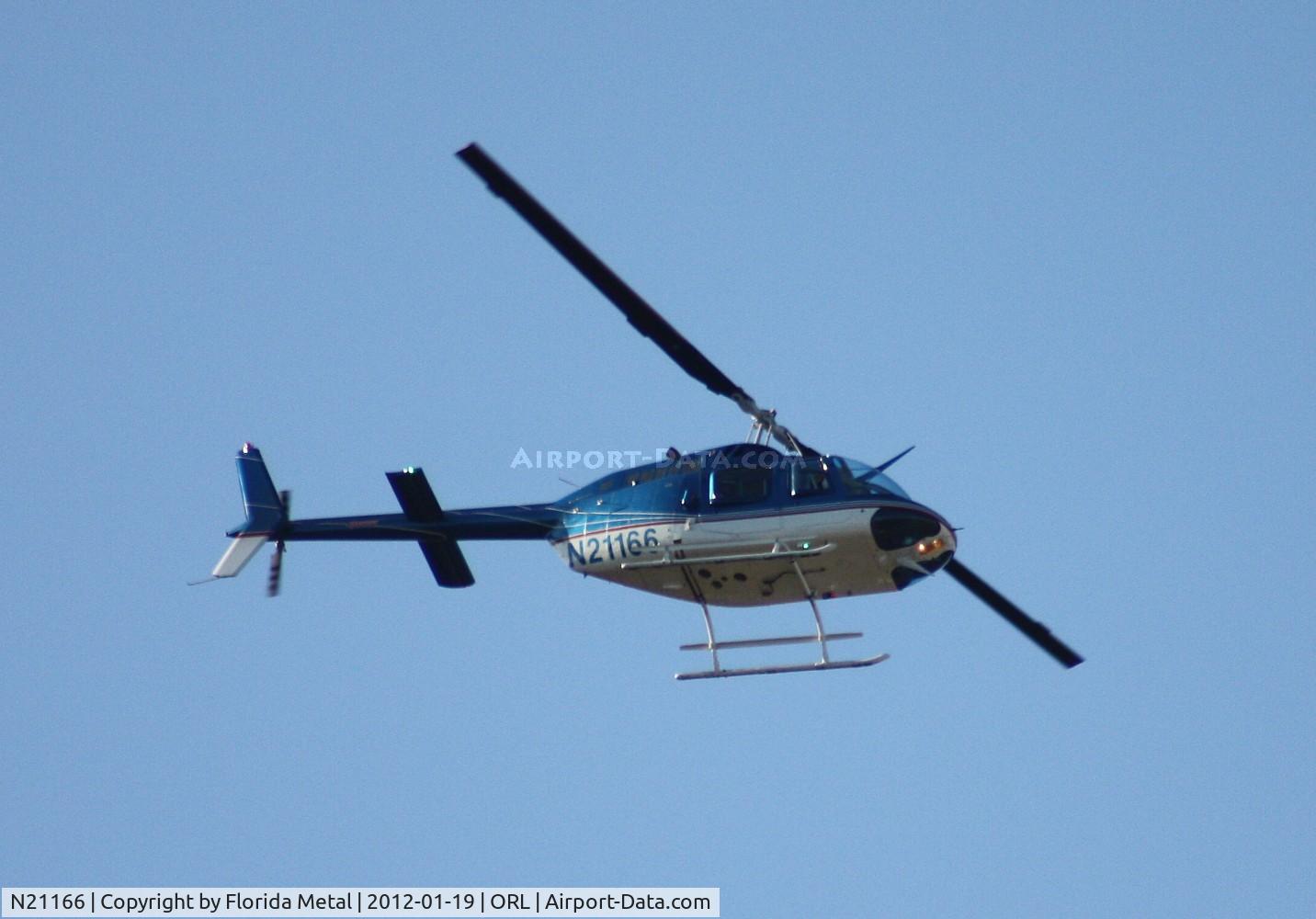 N21166, 1981 Bell 206B JetRanger III C/N 3447, Bell 206B