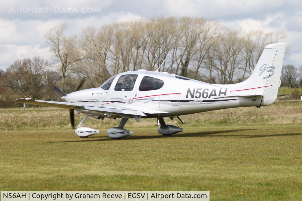 N56AH, 2007 Cirrus SR22 G3 GTS C/N 2781, About to depart.