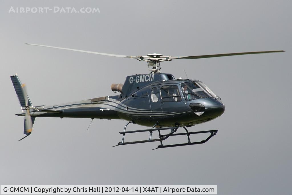 G-GMCM, 2008 Eurocopter AS-350B-3 Ecureuil Ecureuil C/N 4576, Ferrying racegoers into Aintree for the 2012 Grand National