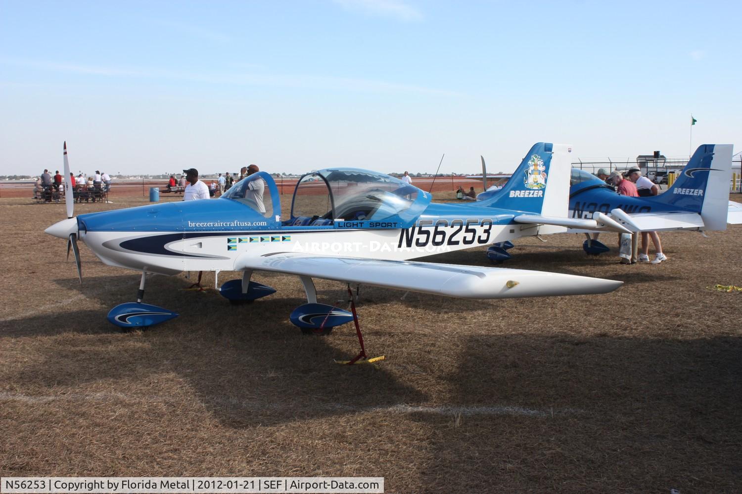N56253, 2007 Breezer Light Sport Aircraft C/N 005LSA, Breezer