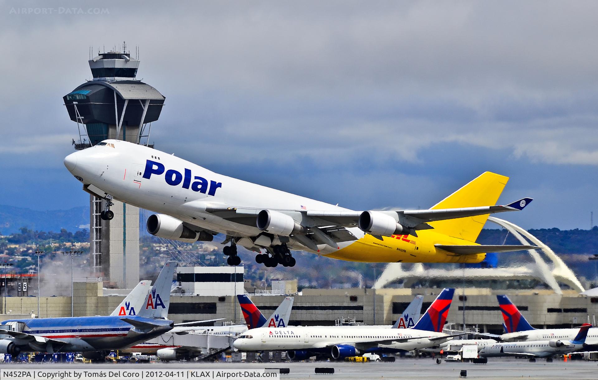 N452PA, 2000 Boeing 747-46NF C/N 30810, N452PA Polar Air Cargo (DHL) Boeing 747-46NF/SCD / 452 (cn 30810/1260)

Los Angeles International Airport (IATA: LAX, ICAO: KLAX, FAA LID: LAX)
TDelCoro
April 11, 2012