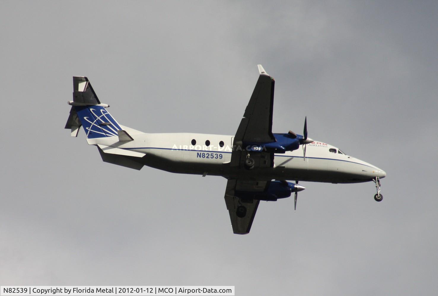 N82539, 1995 Beech 1900D C/N UE-168, Gulfstream Beech 1900D
