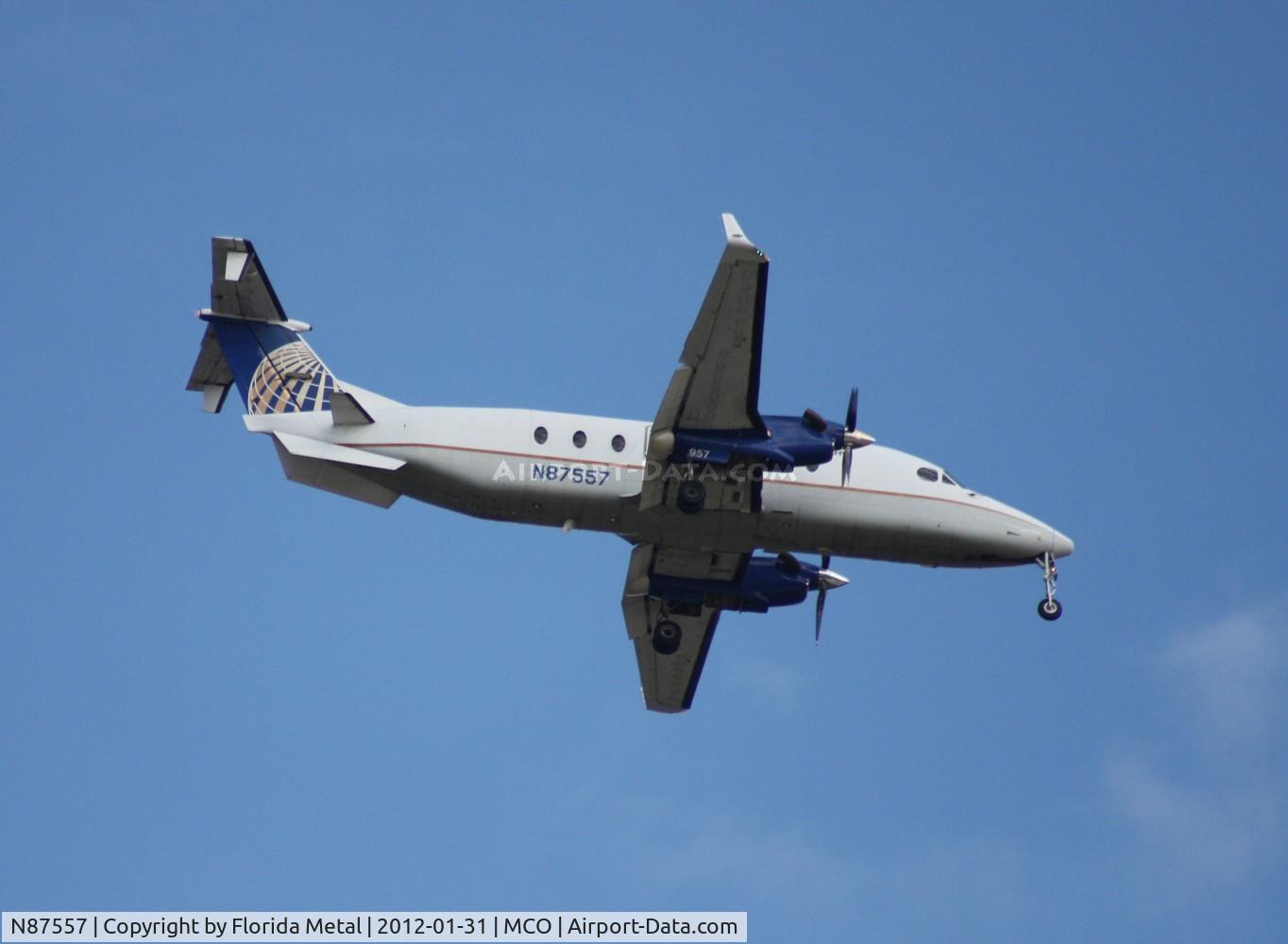 N87557, 1996 Beech 1900D C/N UE-246, Continental Connection Beech 1900D