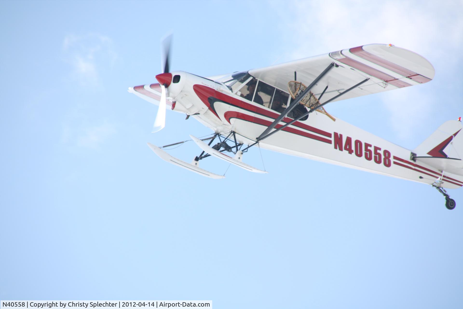 N40558, 1975 Piper PA-18-150 Super Cub C/N 18-7509127, At Arctic Man 2012