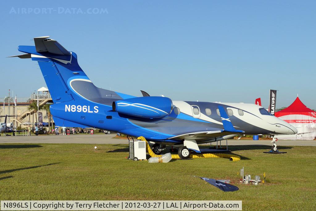 N896LS, 2011 Embraer EMB-505 Phenom 300 C/N 50500071, Static exhibit at 2012 Sun ' n ' Fun