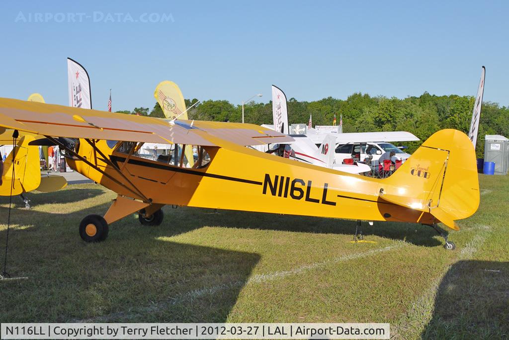 N116LL, American Legend AL11 C/N AL-1114, Static exhibit at 2012 Sun N Fun