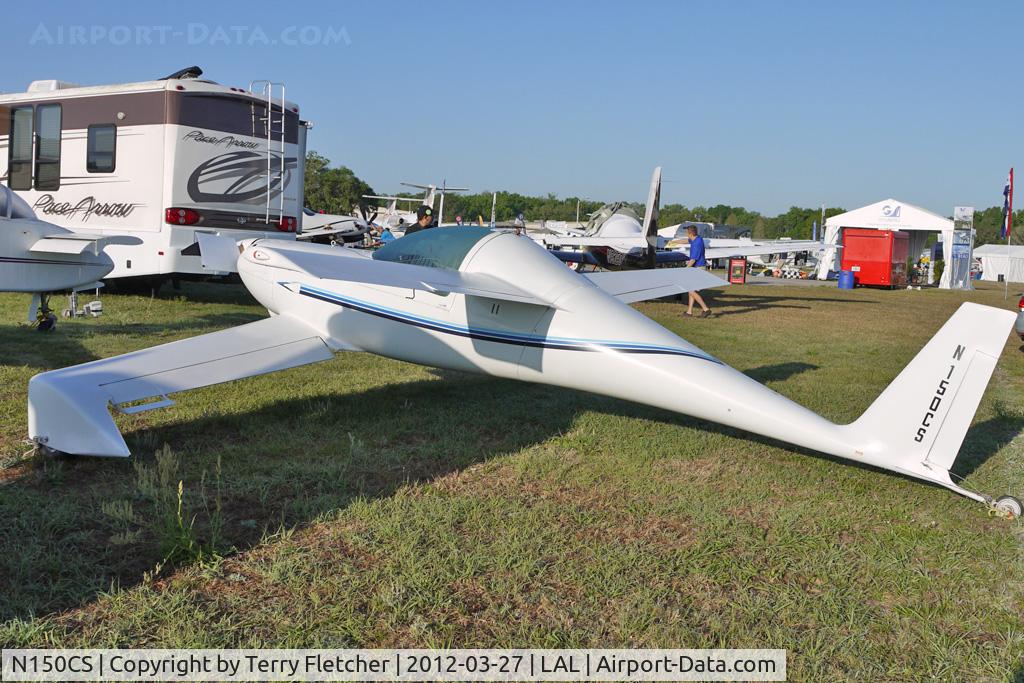 N150CS, QAC Quickie Q200 C/N 2642, Static exhibit at 2012 Sun N Fun