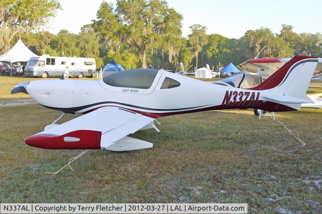 N337AL, Arion Lightning LS-1 C/N 142, Static exhibit at 2012 Sun N Fun