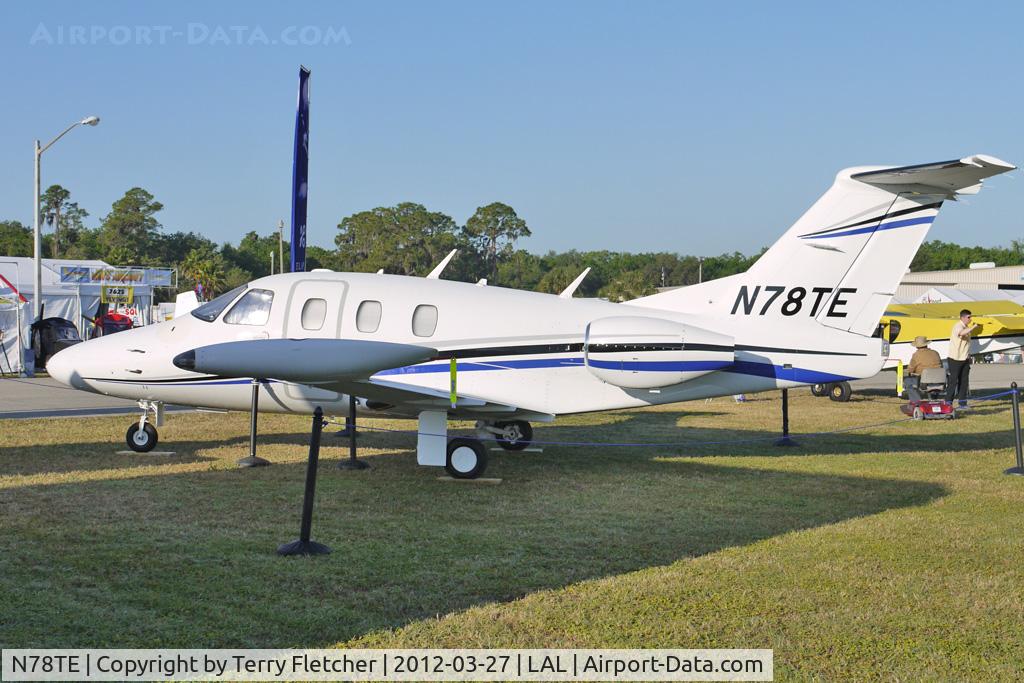 N78TE, 2007 Eclipse Aviation Corp EA500 C/N 000078, Static Exhibit at 2012 Sun n Fun