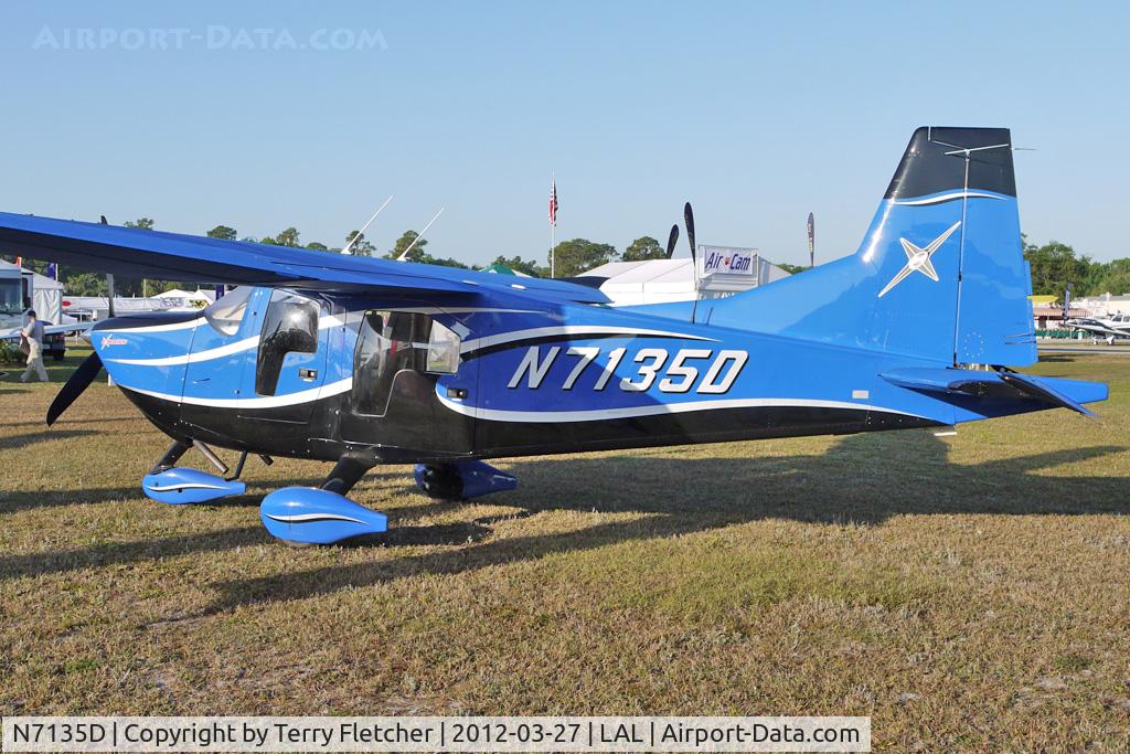 N7135D, Found FBA-2C3 C/N 305, Static Exhibit at 2012 Sun n Fun
