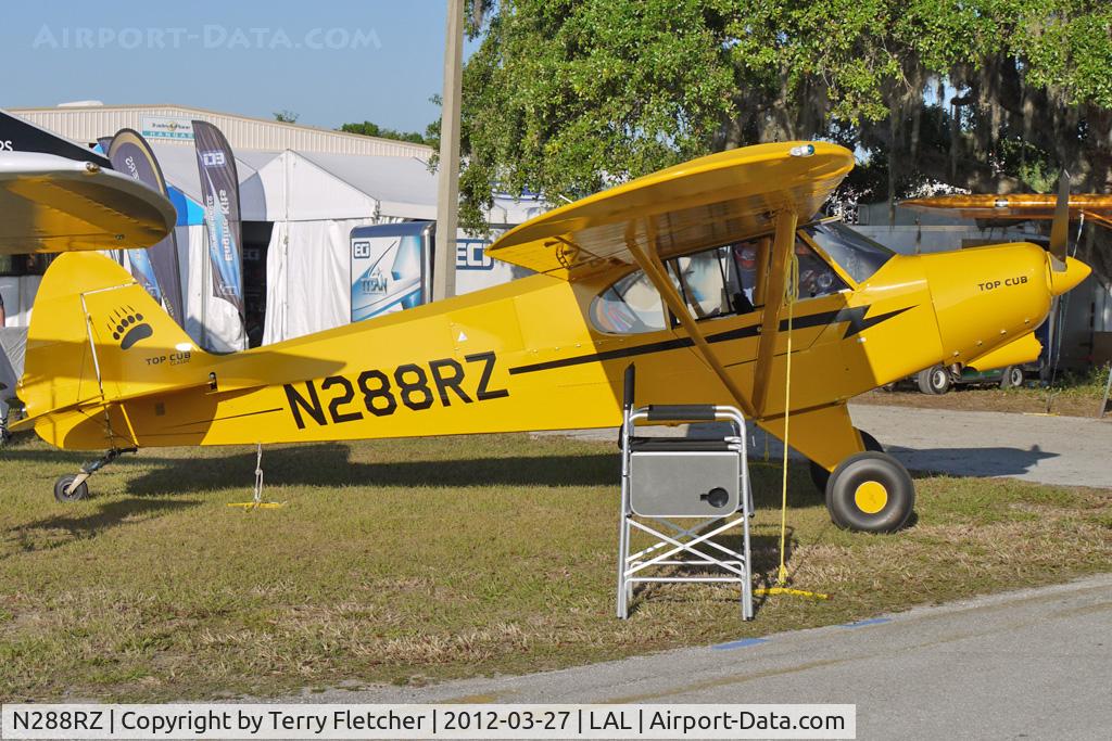 N288RZ, Cub Crafters CC18-180 Top Club C/N CC18-0053, Static exhibit at 2012 Sun N Fun