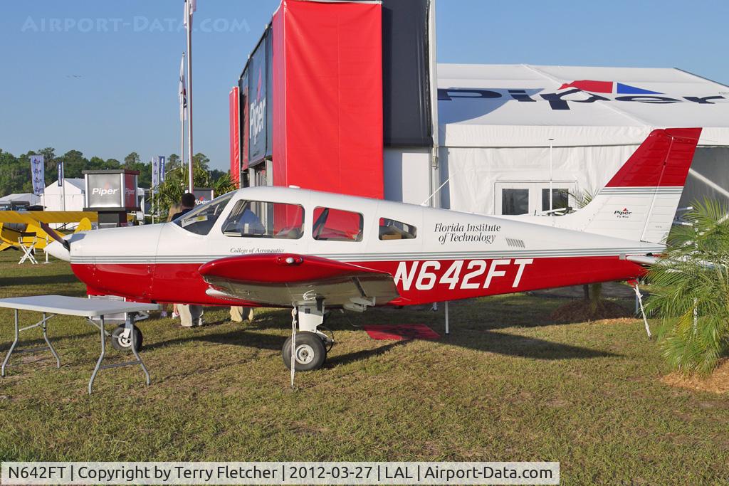 N642FT, 2008 Piper PA-28-161 C/N 2842319, Static exhibit at 2012 Sun N Fun