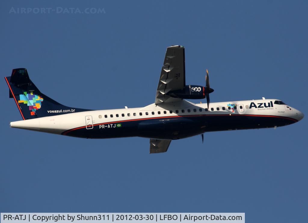 PR-ATJ, 2012 ATR 72-600 C/N 996, Delivery day...
