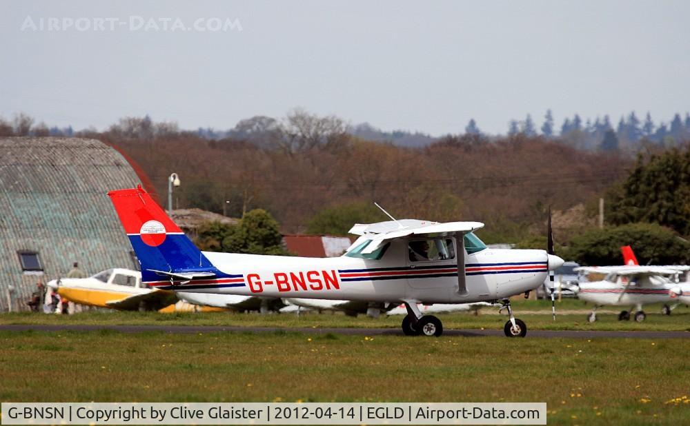 G-BNSN, 1983 Cessna 152 C/N 152-85776, Ex: N94738 > G-BNSN - Originally with, Halsmith (Aircraft Sales) Ltd in July 1987 & Currently with, The Pilot Centre Ltd since May 2001