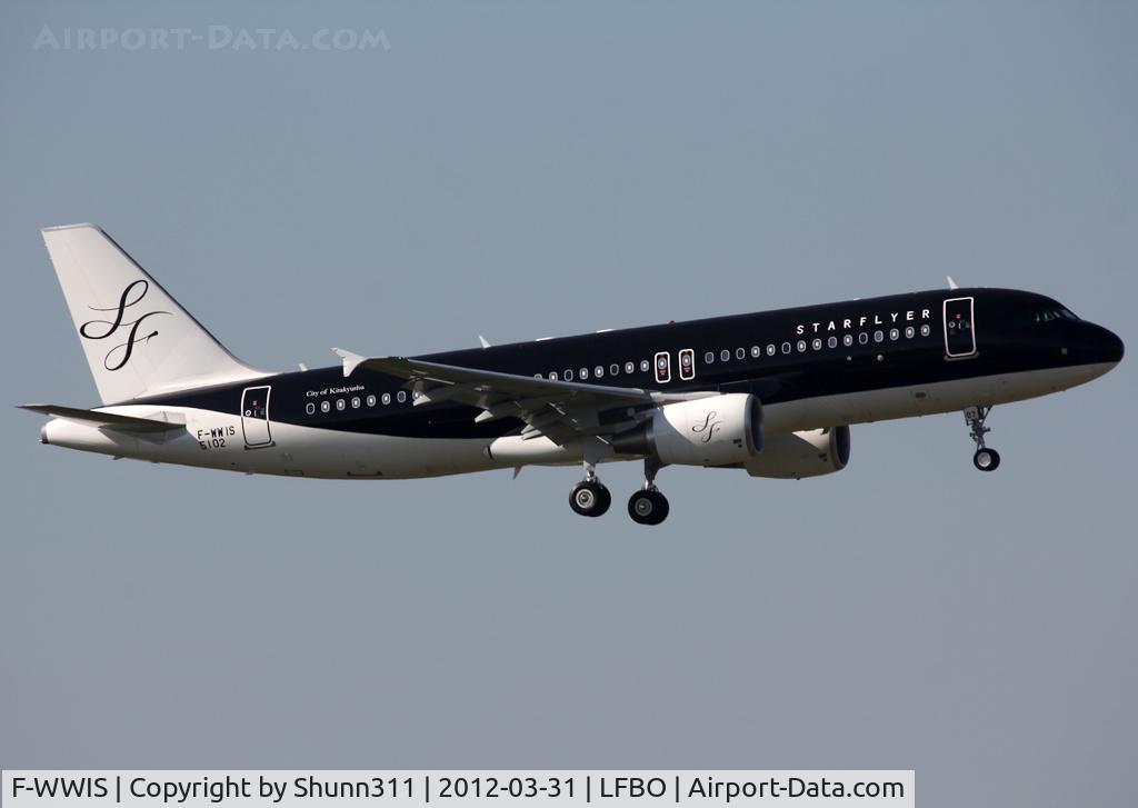 F-WWIS, 2012 Airbus A320-214 C/N 5102, C/n 5102 - To be JA07MC