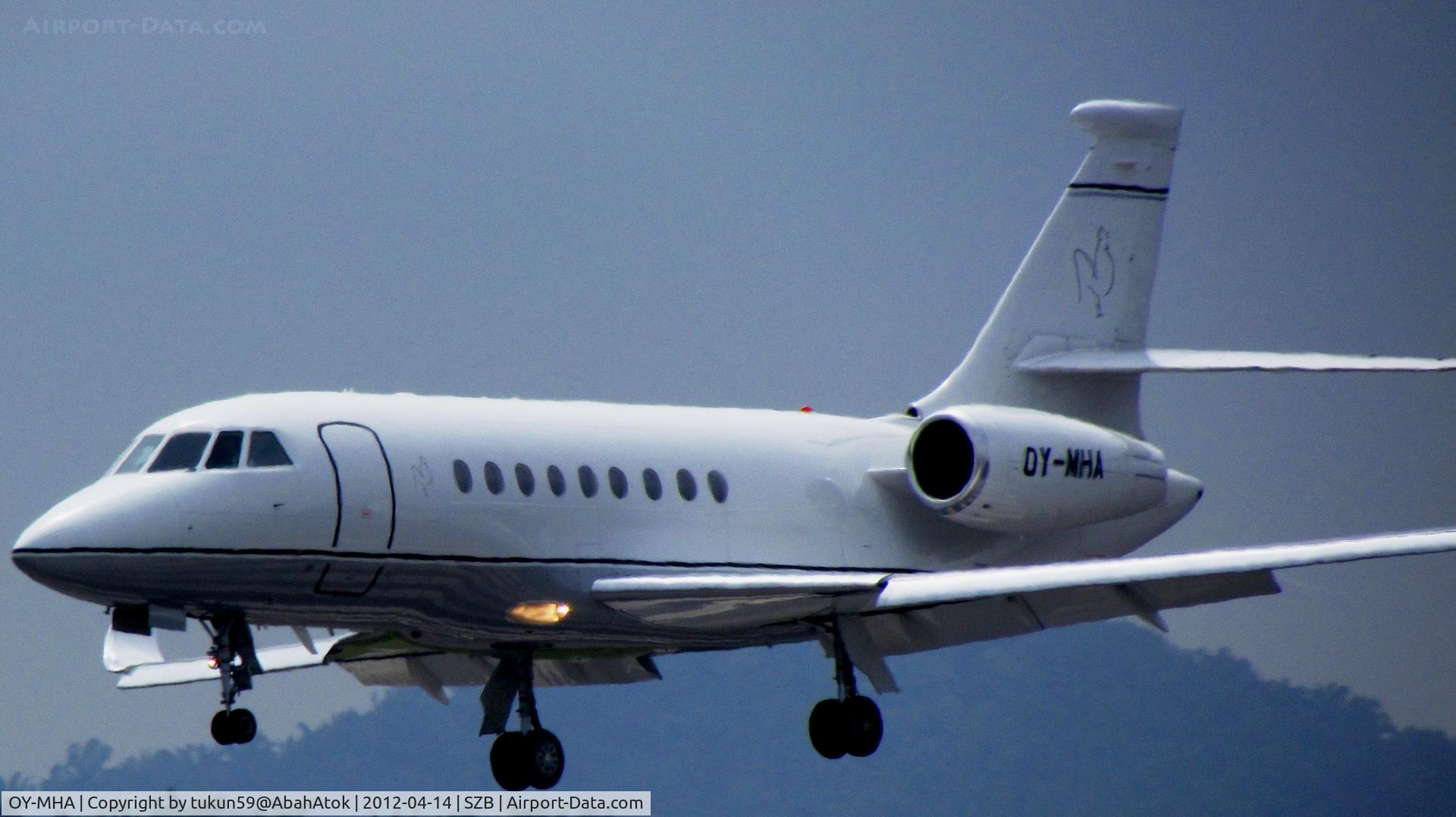 OY-MHA, 2008 Dassault Falcon 2000EX C/N 156, Air Alsie