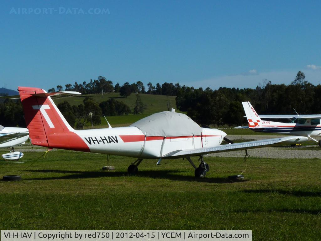 VH-HAV, 1979 Piper PA-38-112 Tomahawk Tomahawk C/N 38-79A0783, Last time at Lilydale, this time at Coldstream