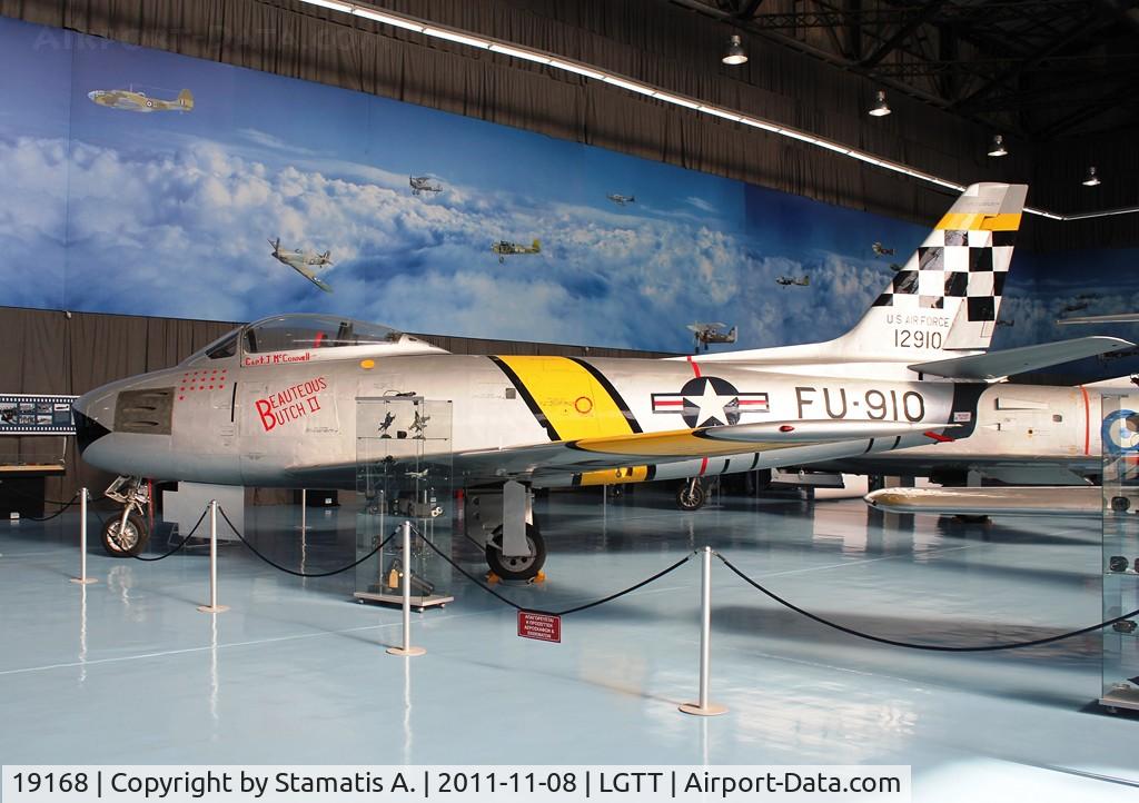 19168, Canadair CL-13 Sabre 2 C/N 68, HAF museum , here marked as 19210/FU-910 represents US Captain Joseph McConnell’s F-86F a/c 