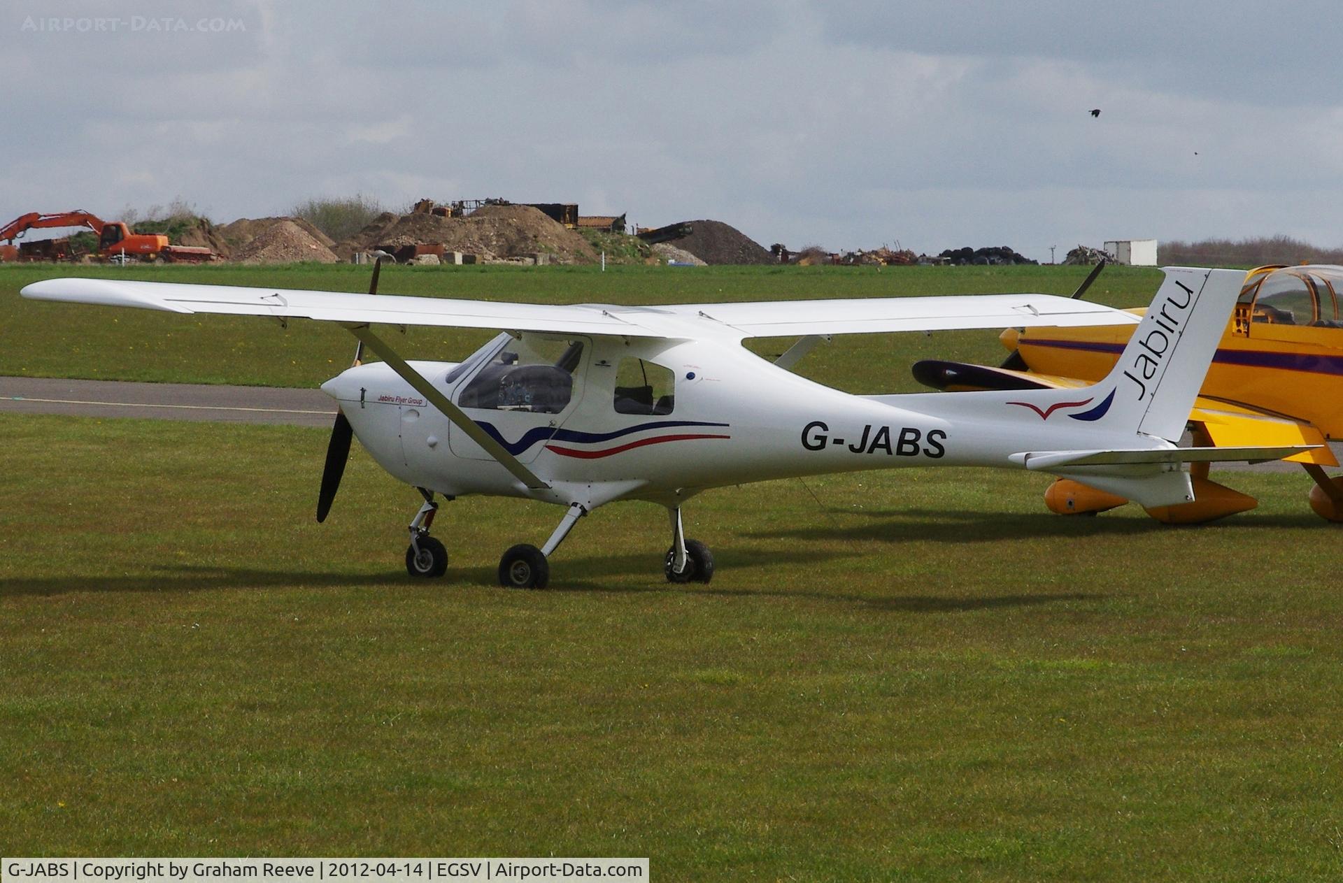 G-JABS, 2003 Jabiru UL-450 C/N PFA 274A-13704, Parked at Old Buckenham.