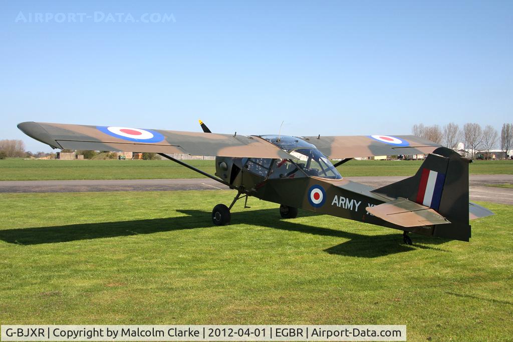 G-BJXR, 1962 Auster AOP.9 C/N 184, Auster AOP.9, Breighton Airfield's 2012 April Fools Fly-In.