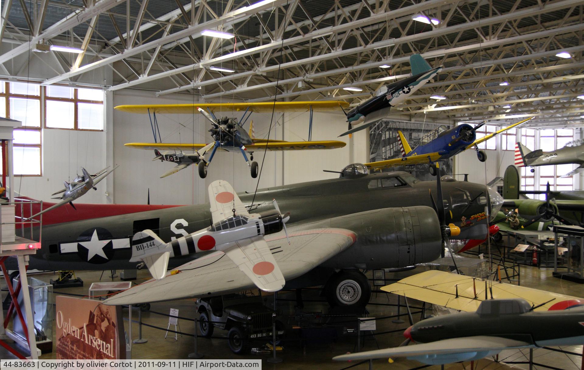 44-83663, 1944 Boeing B-17G Flying Fortress C/N Not found 44-83663, Hill AFB museum