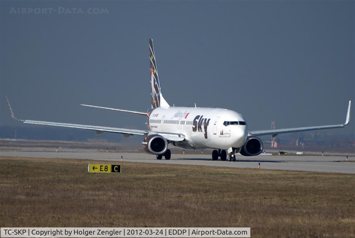 TC-SKP, 2009 Boeing 737-94X/ER C/N 36087, Lining up for a 3 hours jump Antalya/Turkey....