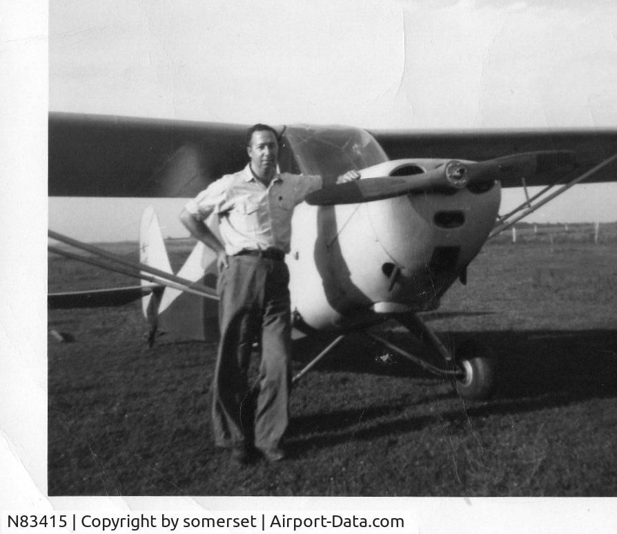 N83415, 1946 Aeronca 7AC Champion C/N 7AC-2083, D. LeMire SOMERSET WISCONSIN