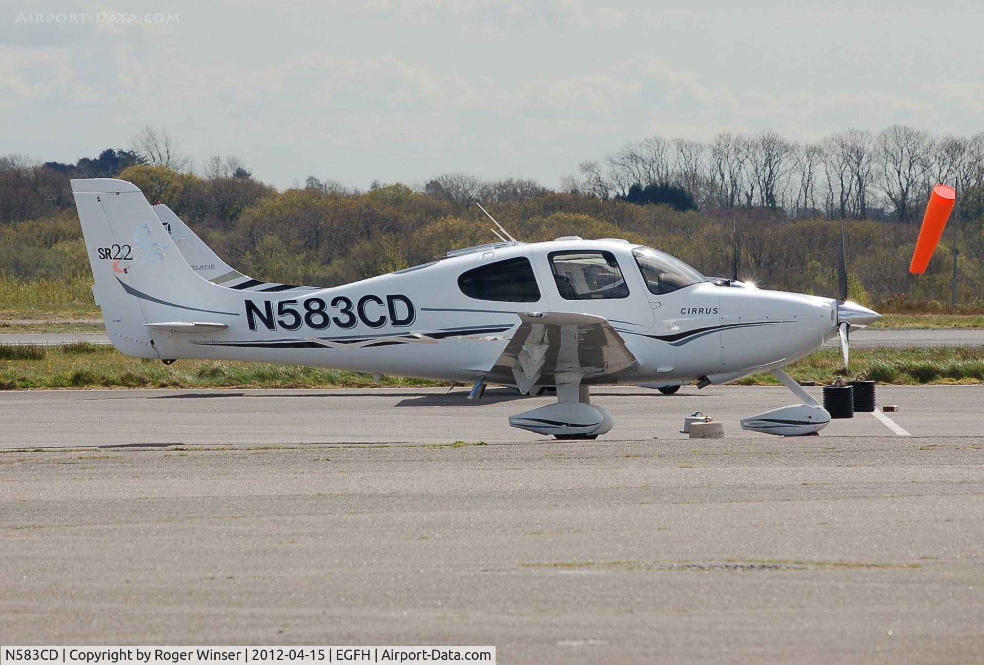 N583CD, 2006 Cirrus SR22 GTS C/N 1809, Visiting Cirrus SR22 GTS