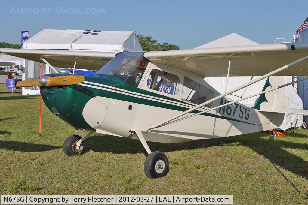 N67SG, 2006 American Champion 7EC C/N 1003-2006, Static Exhibit at 2012 Sun N Fun