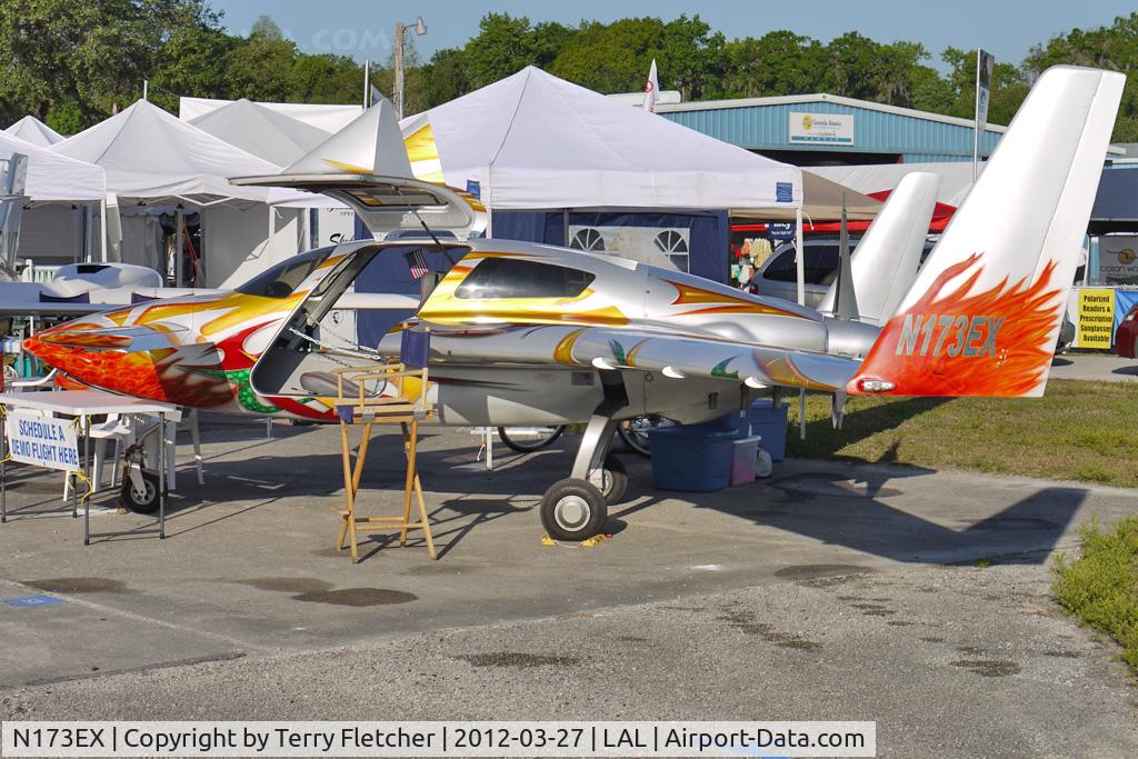 N173EX, 2004 Velocity Velocity 173 Elite RG C/N DMO282, Static Exhibit at 2012 Sun N Fun