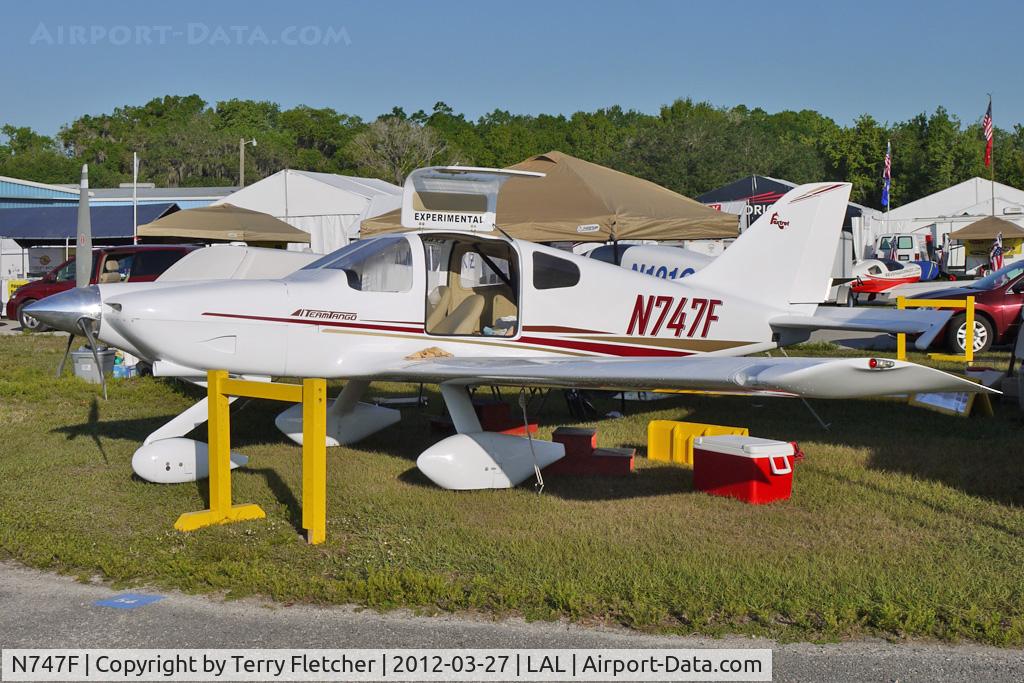 N747F, 2001 Team Tango Foxtrot C/N F001, Static Exhibit at 2012 Sun N Fun
