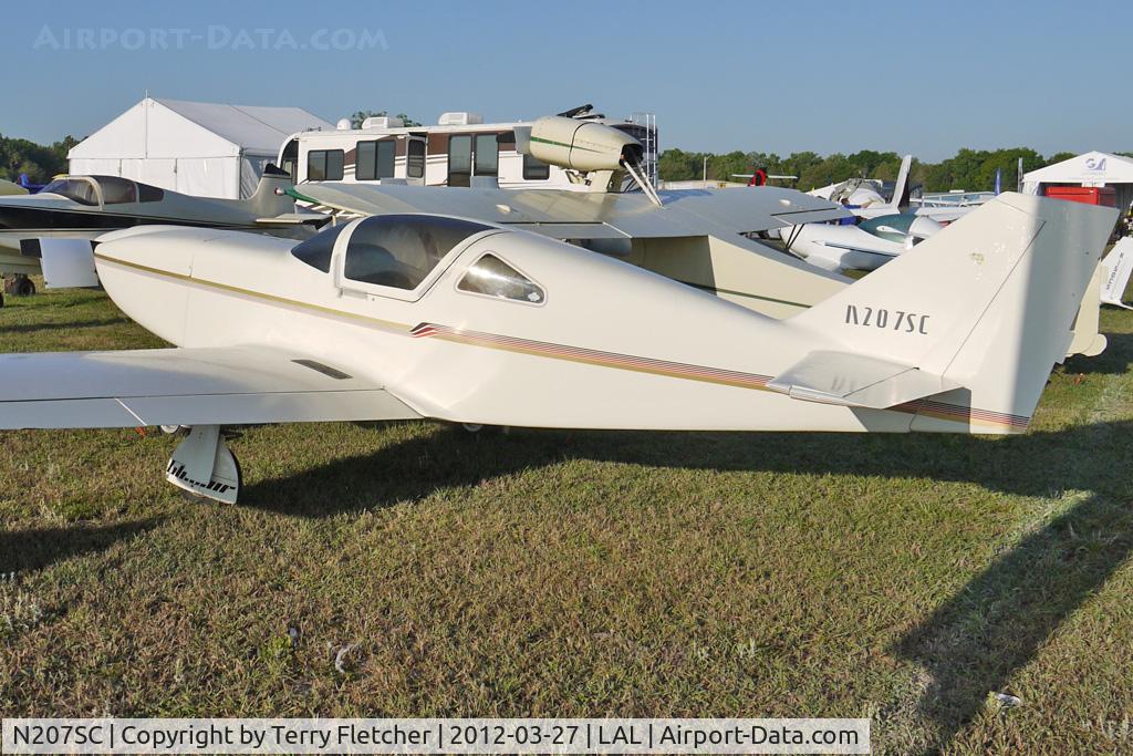 N207SC, 1985 Stoddard-Hamilton Glasair SH-2 C/N 207, Static Exhibit at 2012 Sun N Fun