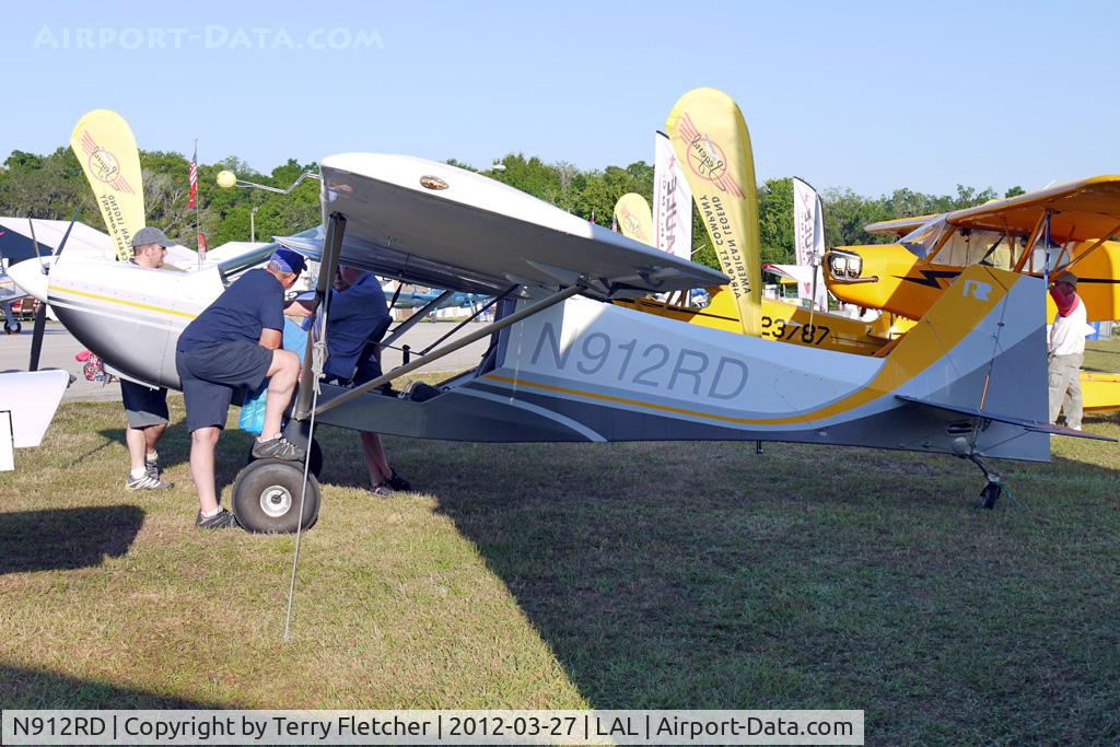 N912RD, Rans S-7LS Courier C/N 0310542, Static exhibit at 2012 Sun N Fun