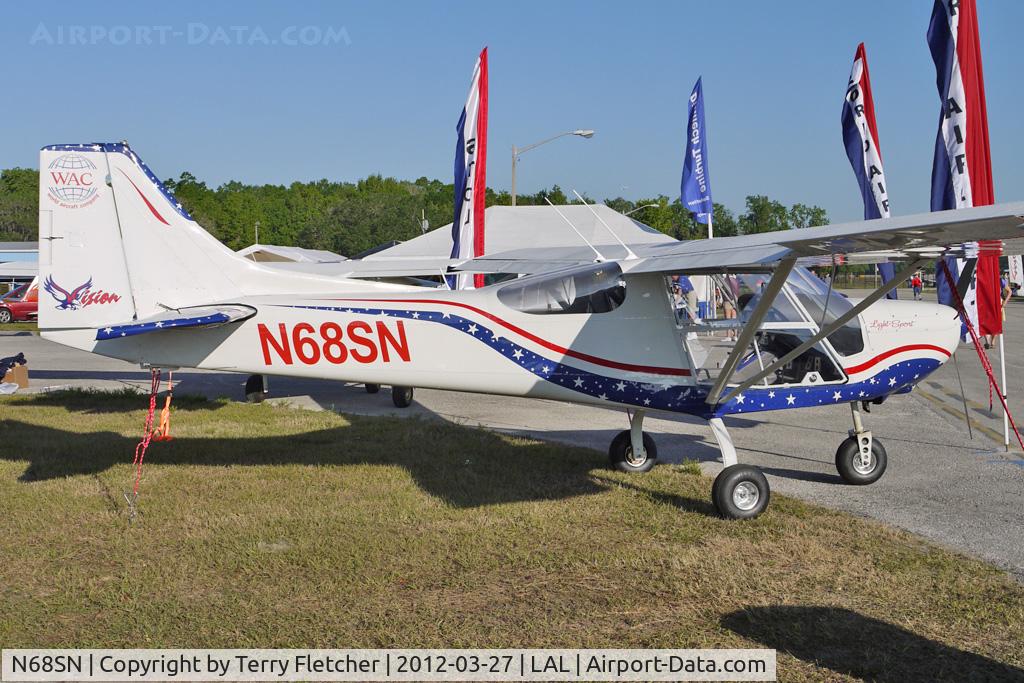 N68SN, 2012 World Aircraft Co Sentinel C/N 10-11-90-047, Static Exhibit at 2012 Sun N Fun