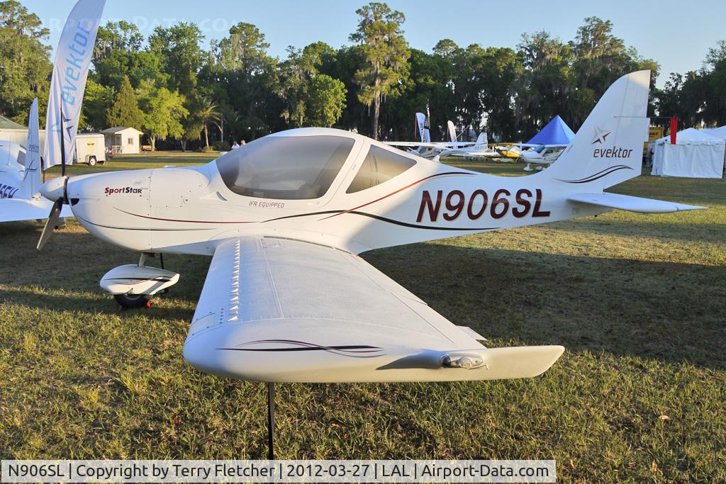 N906SL, 2009 Evektor-Aerotechnik Sportstar Max C/N 20091202, Static Exhibit at 2012 Sun N Fun