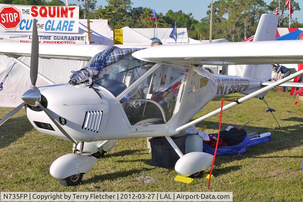 N735FP, Aeroprakt A-22 Valor C/N 289, Static Exhibit at 2012 Sun N Fun