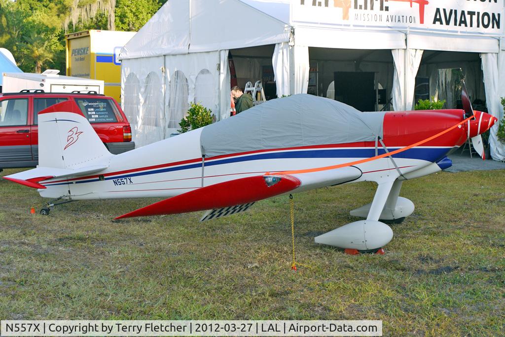 N557X, 2006 Vans RV-6 C/N 20864, Static Exhibit at 2012 Sun N Fun