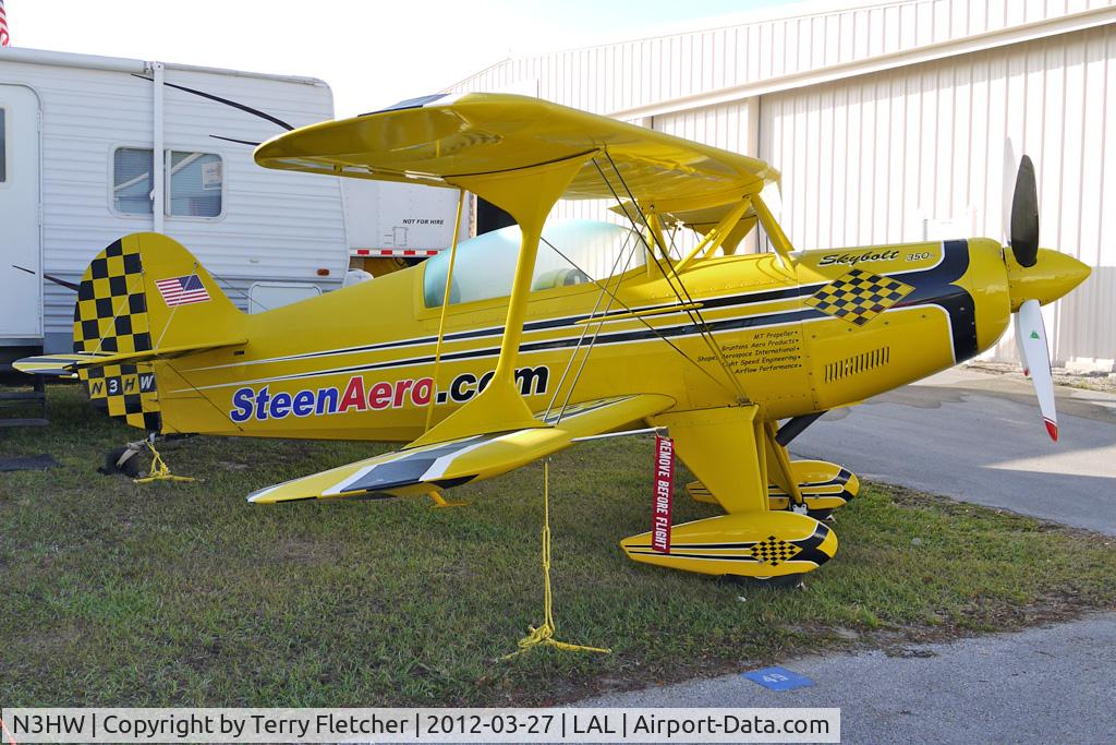 N3HW, Steen Skybolt C/N 3, Static Exhibit at 2012 Sun N Fun
