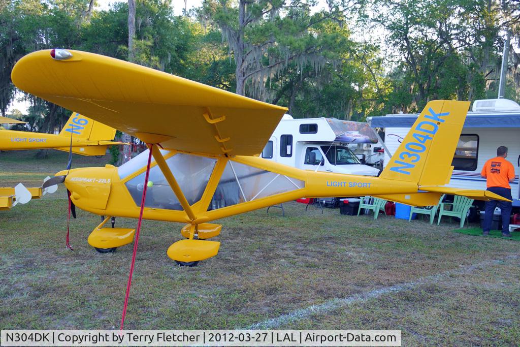 N304DK, Aeroprakt A-22LS Valor C/N 057, Static Exhibit at 2012 Sun N Fun